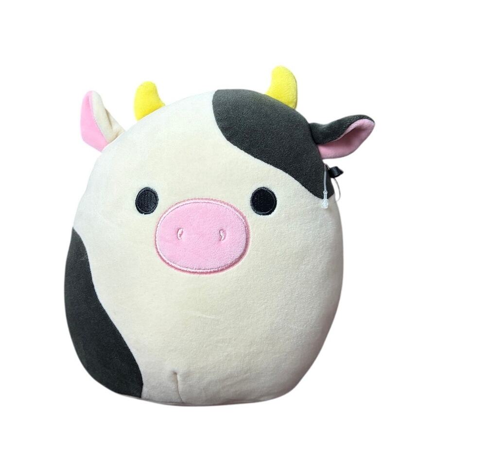 Squishmallow Connor the Cow Plush Size 8inch